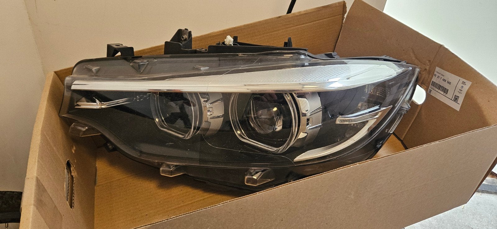 bmw 4 serie koplamp links LCI 2018, Ophalen of Verzenden, Gebruikt, BMW