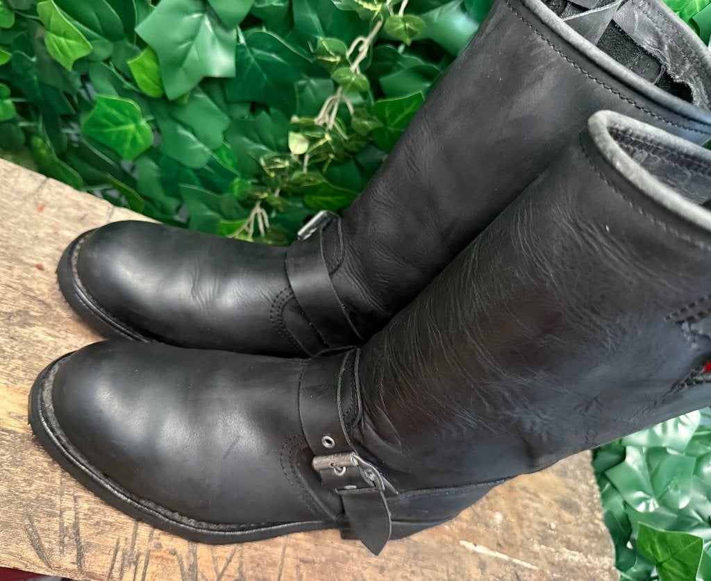 Bijna Nieuwe Biker Boots van Sendra maat 42, Sendra, Zwart, Boots, Nieuw