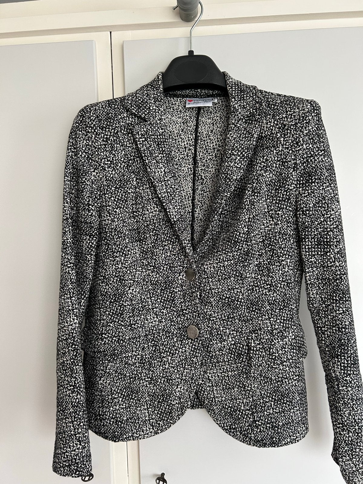 Helena Hart Jasje Zwart/Wit Maat M, Kleding | Dames, Maat 38/40 (M), Zwart, Ophalen of Verzenden, Zo goed als nieuw