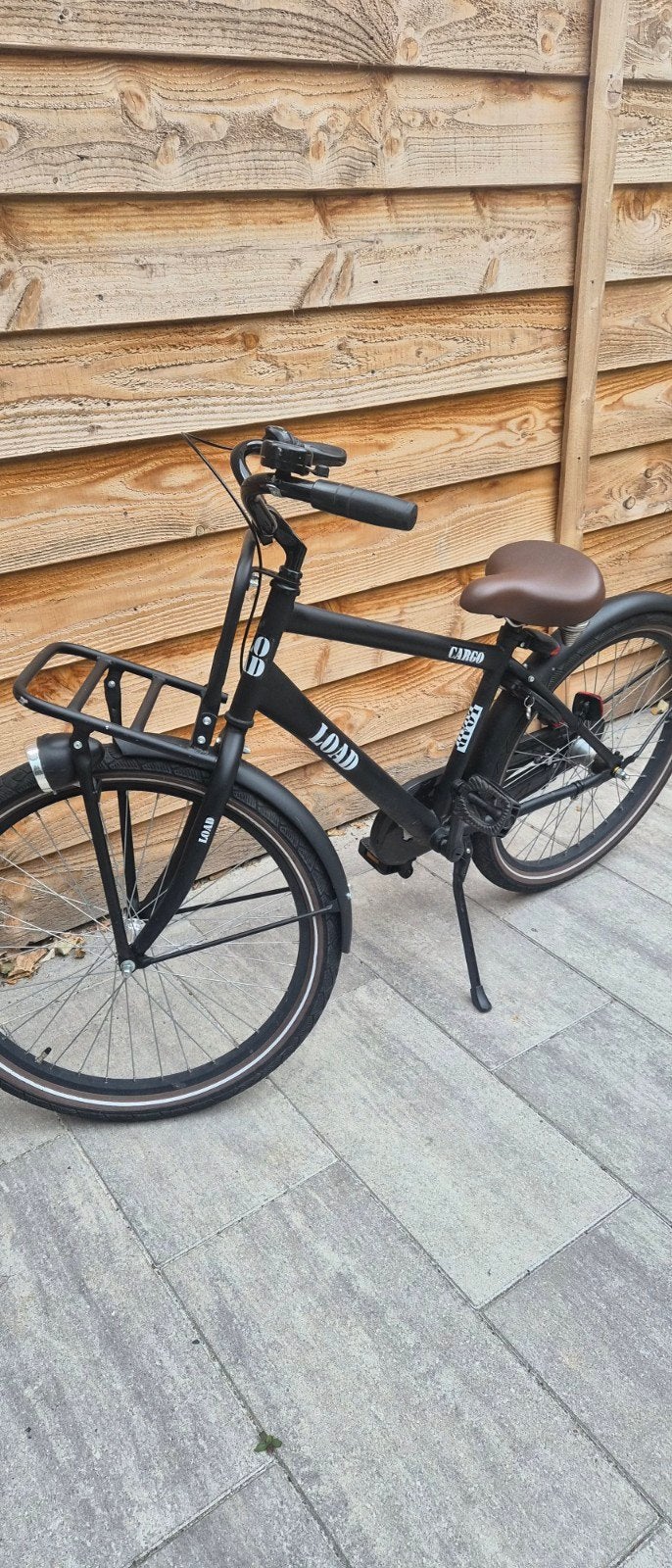 Stevige Zwarte Transportfiets - Cargo Model, Ophalen