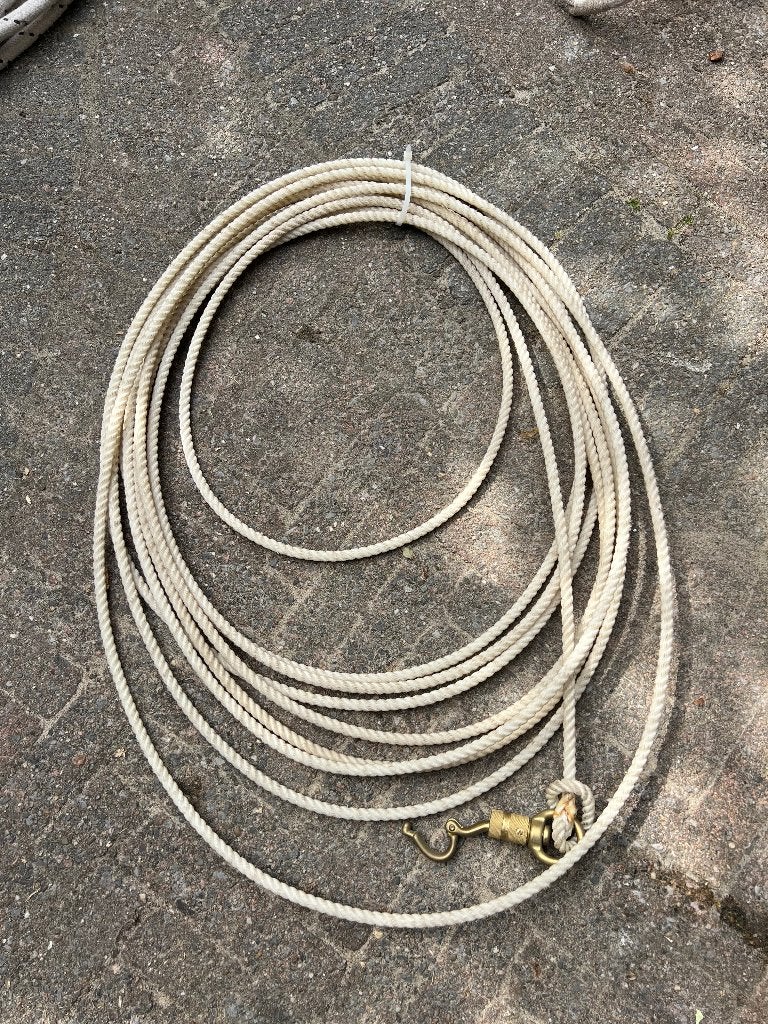 longeerlijn, parelli lasso, Dieren en Toebehoren, Ophalen, Gebruikt, Overige maten, Beige