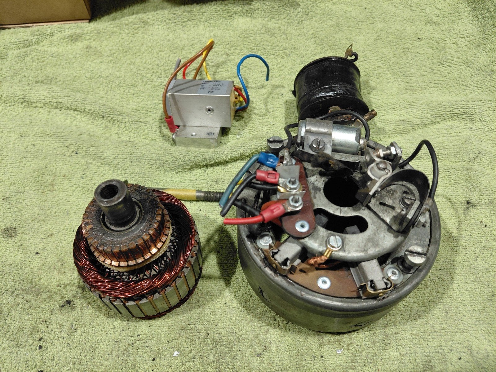 dkw rt 125/350  onsteking, Motoren, Ophalen of Verzenden, Gebruikt