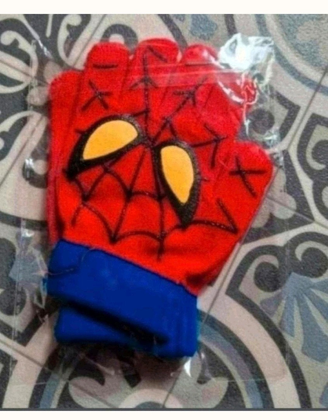 Nieuwe spiderman kinder handschoen, geen voering, Ophalen of Verzenden, Nieuw, Jongen of Meisje, Handschoenen
