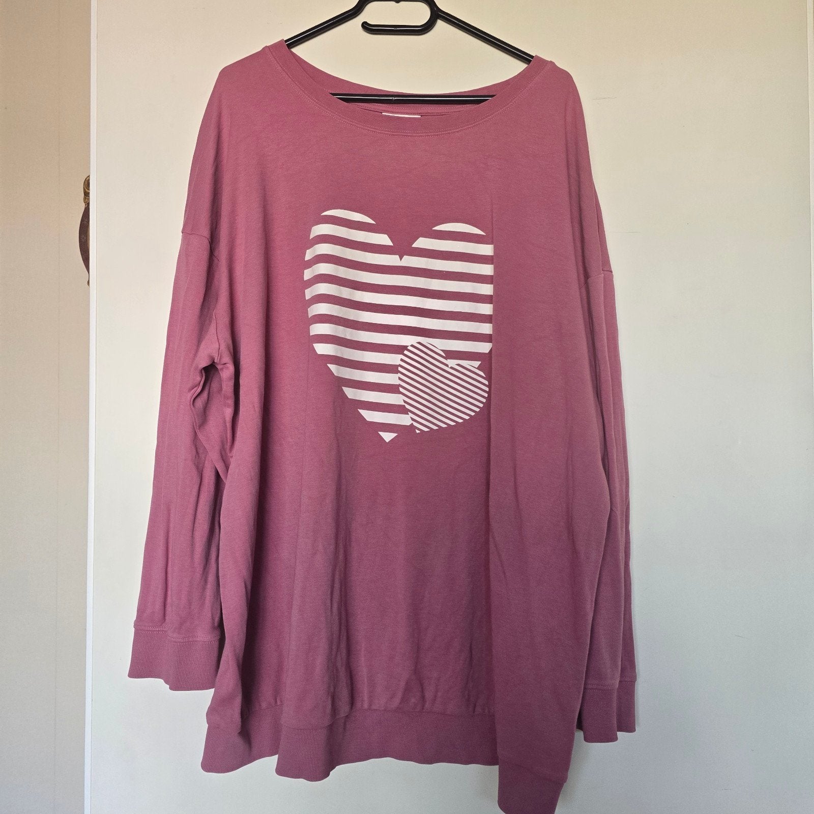BonPrix sweater met opdruk, maat 2XL (52/54), Kleding | Dames, Grote Maten, Ophalen of Verzenden, Zo goed als nieuw, Trui of Vest