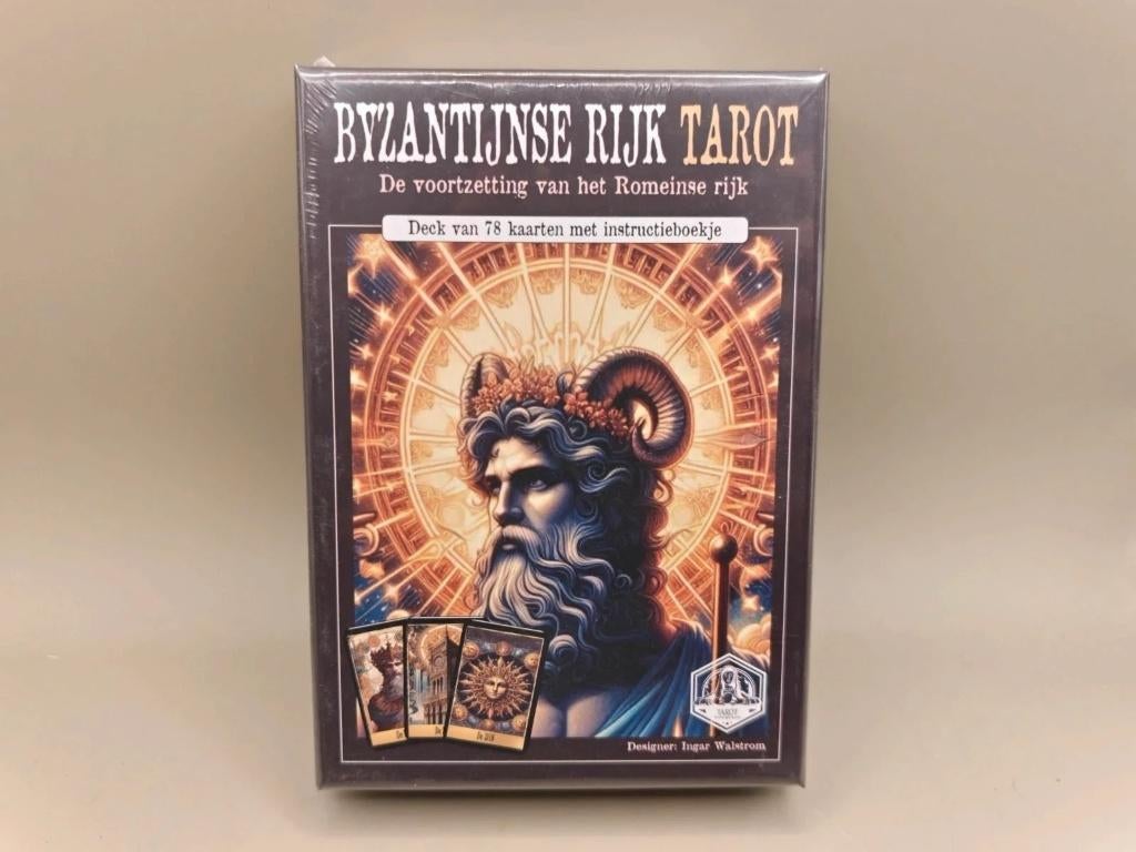 Byzantijnse Rijk Tarot Romeinse rijk 78 tarotkaarten, Overige typen, Ophalen of Verzenden, Zo goed als nieuw, Tarot of Kaarten leggen