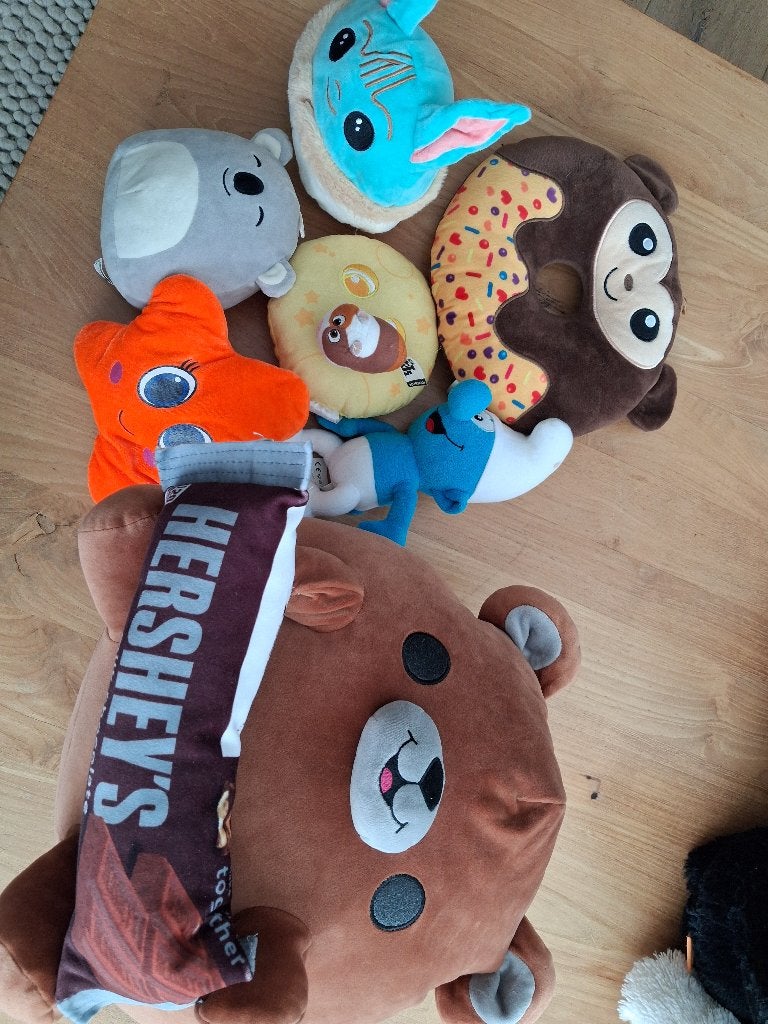 gratis knuffels, Ophalen, Overige typen, Zo goed als nieuw, Meerkleurig