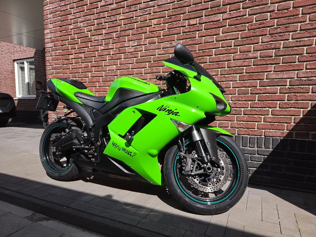 Kawasaki Ninja ZX-6R 2008 | 2e eig. | Nw. Power 6 | Historie, Motoren, Motoren | Kawasaki, Sportuitlaat, 4 cilinders, Motorrijbewijs A