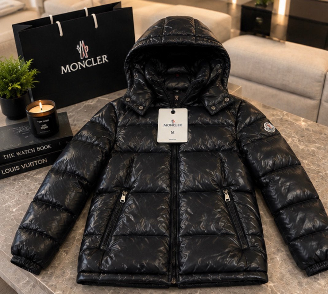 Moncler Maya Puffer Maat M, Ophalen of Verzenden, Nieuw, Maat 48/50 (M), Zwart