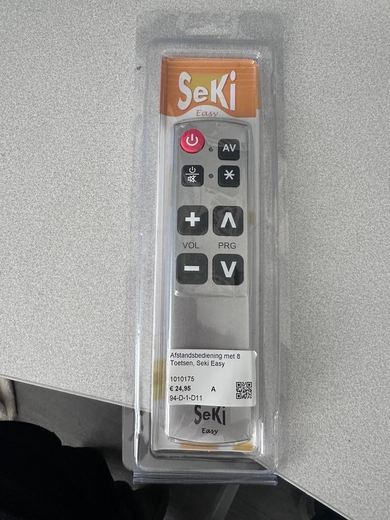 Seki universele zelflerende afstandsbediening, Ophalen of Verzenden, Zo goed als nieuw