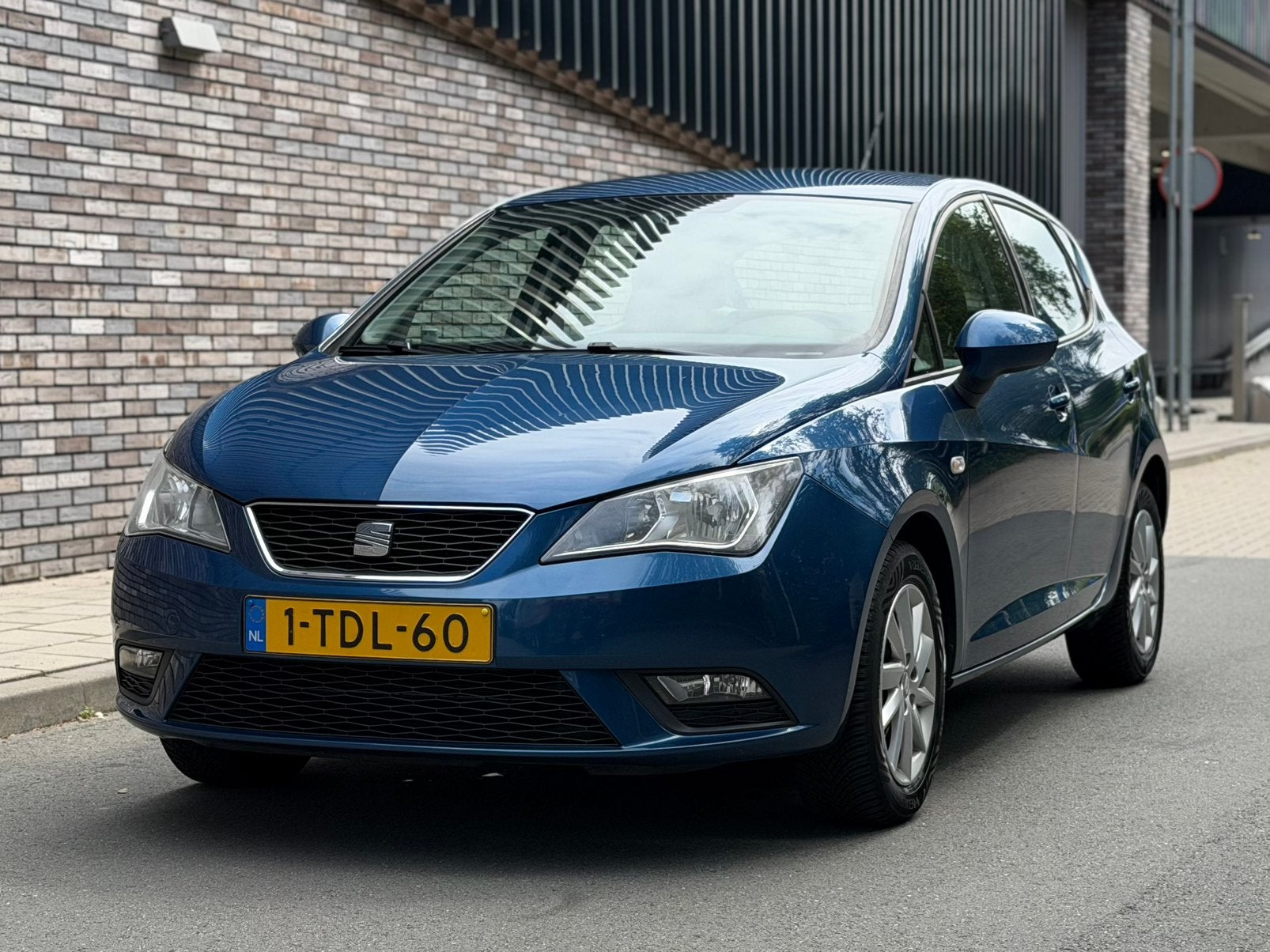 Seat Ibiza 1.2 TSI 5DRS 2013 Blauw |CARPLAY|CLIMATE|TOPSTAAT, Voorwielaandrijving, Euro 5, Stof, 40 €/maand