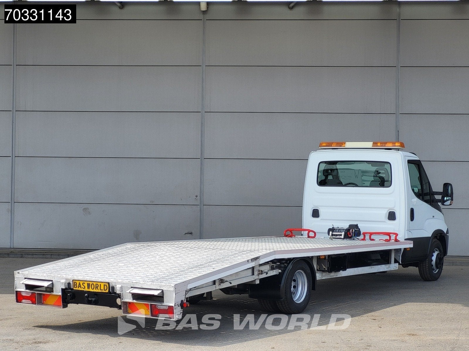 Iveco Daily 72C21 3.0L Automaat Dubbellucht Oprijwagen 3,5t, Auto's, Bestelauto's, Automaat, Stof, Gebruikt, Euro 6