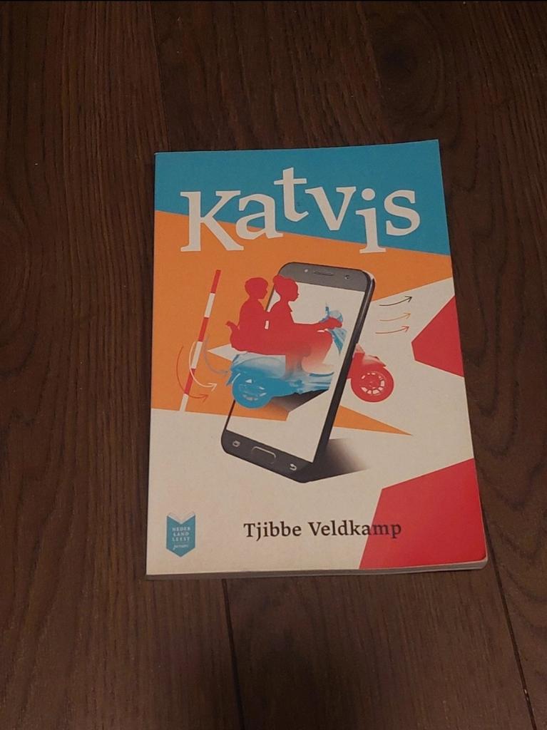 Katvis - Tjibbe Veldkamp (Jeugdboek), Boeken, Ophalen of Verzenden, Gelezen, Tjibbe Veldkamp, Fictie