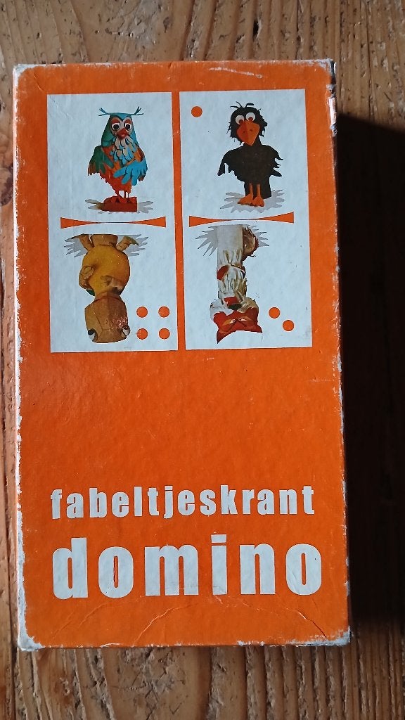 Vintage Fabeltjeskrant Domino (27 kaartjes), Ophalen, Gebruikt, Tv, Overige typen