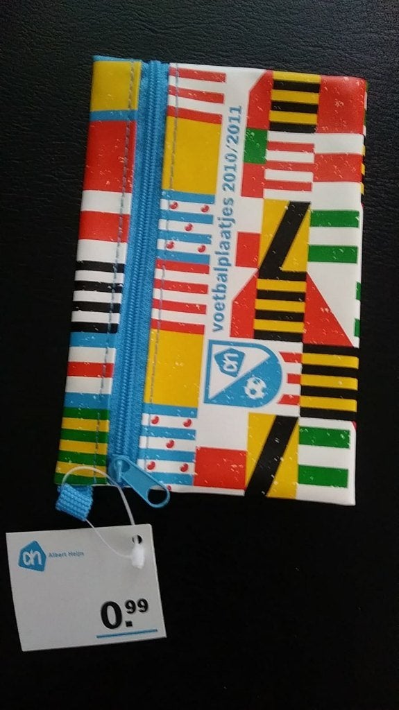 AH verzamel etui's (voetbal plaatjes 2010/2011), Verzamelen, Albert Heijn, Ophalen of Verzenden