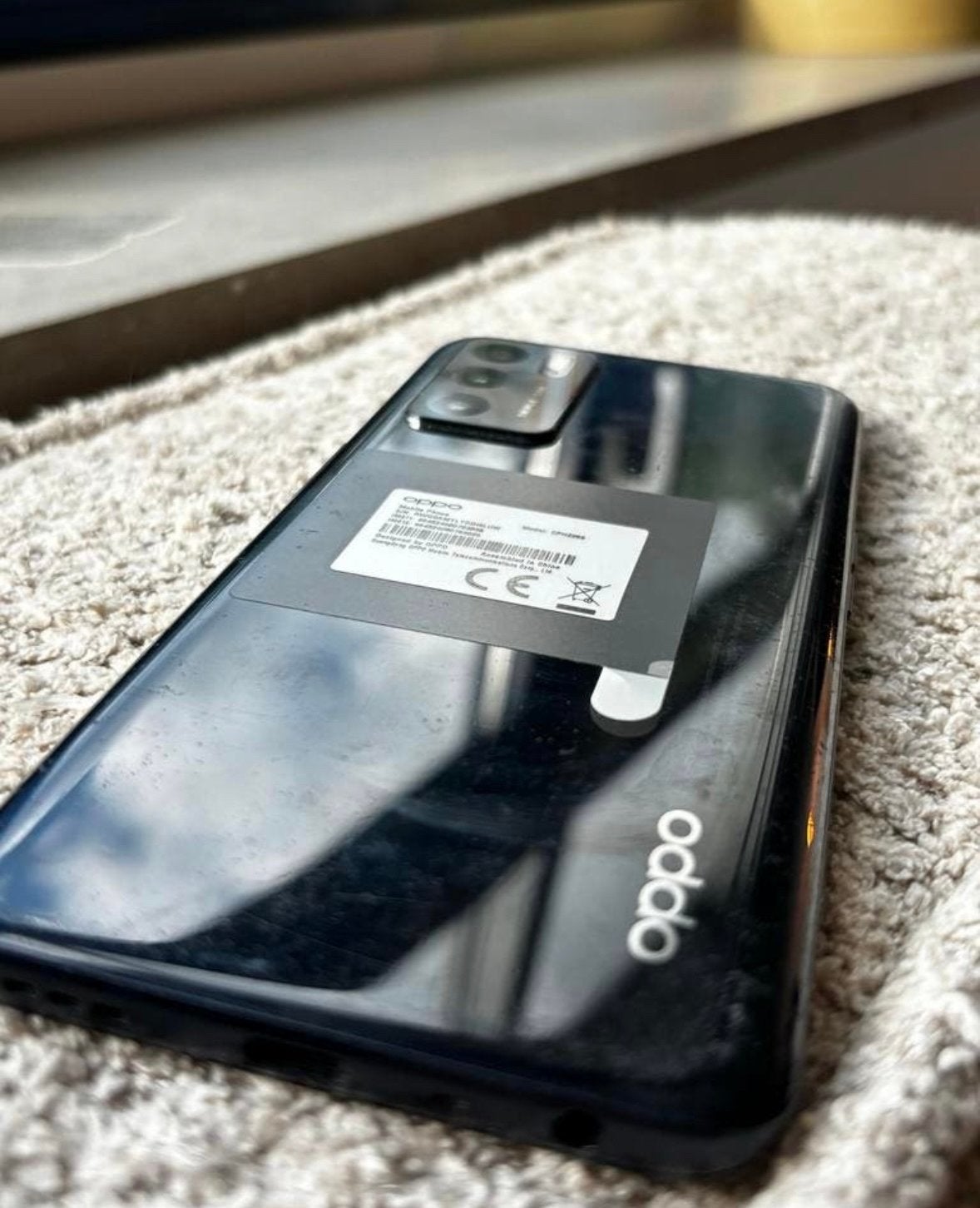 Oppo A16 Zwart - Zo goed als nieuw, Telecommunicatie, Mobiele telefoons | Overige merken, Ophalen of Verzenden, Zo goed als nieuw
