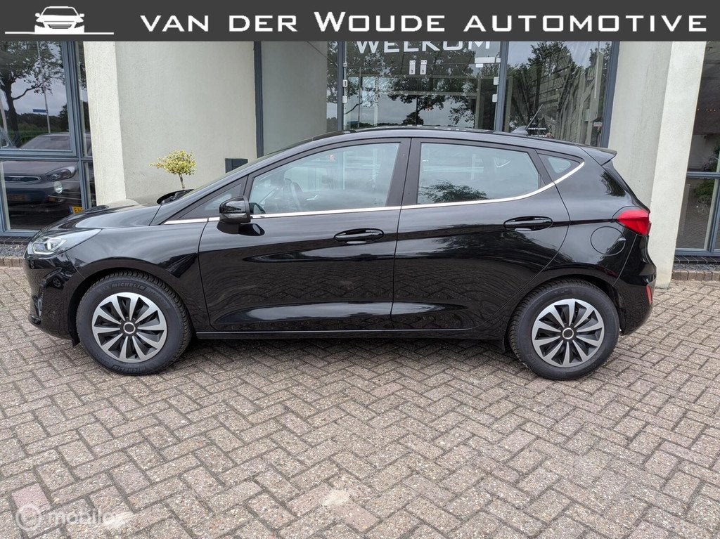 Ford Fiesta 1.0 EcoBoost Hybrid Titanium, Voorwielaandrijving, Euro 6, Automatische klimaatregeling, Origineel Nederlands