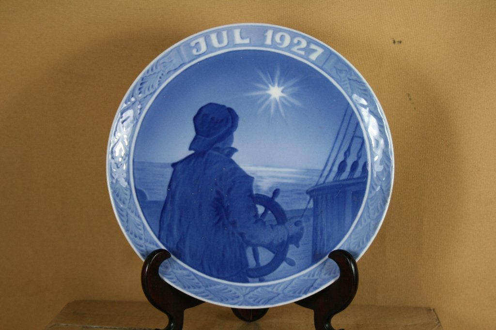 Royal Copenhagen kerstbord 1927, Ophalen of Verzenden