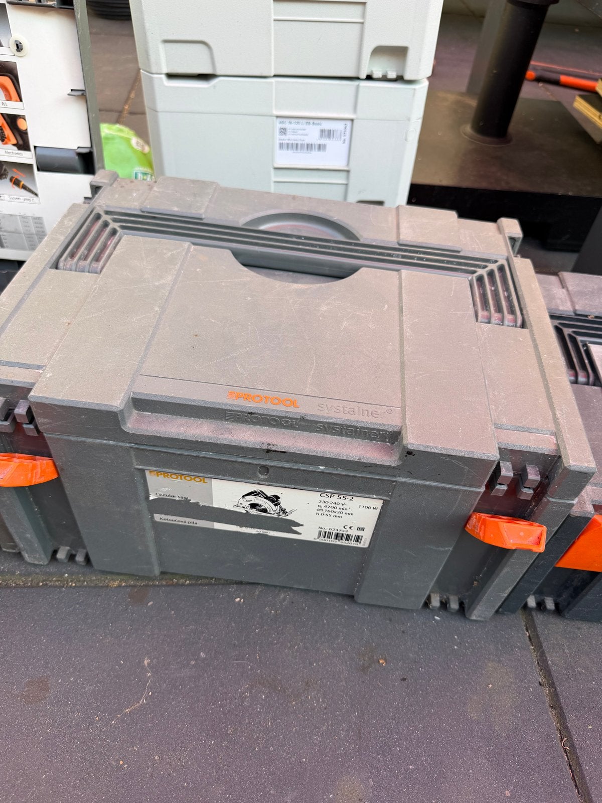 PROTOOL CSP 55-2 Cirkelzaag 1100W in Systainer, Ophalen, Gebruikt, Cirkelzaag, 600 tot 1200 watt