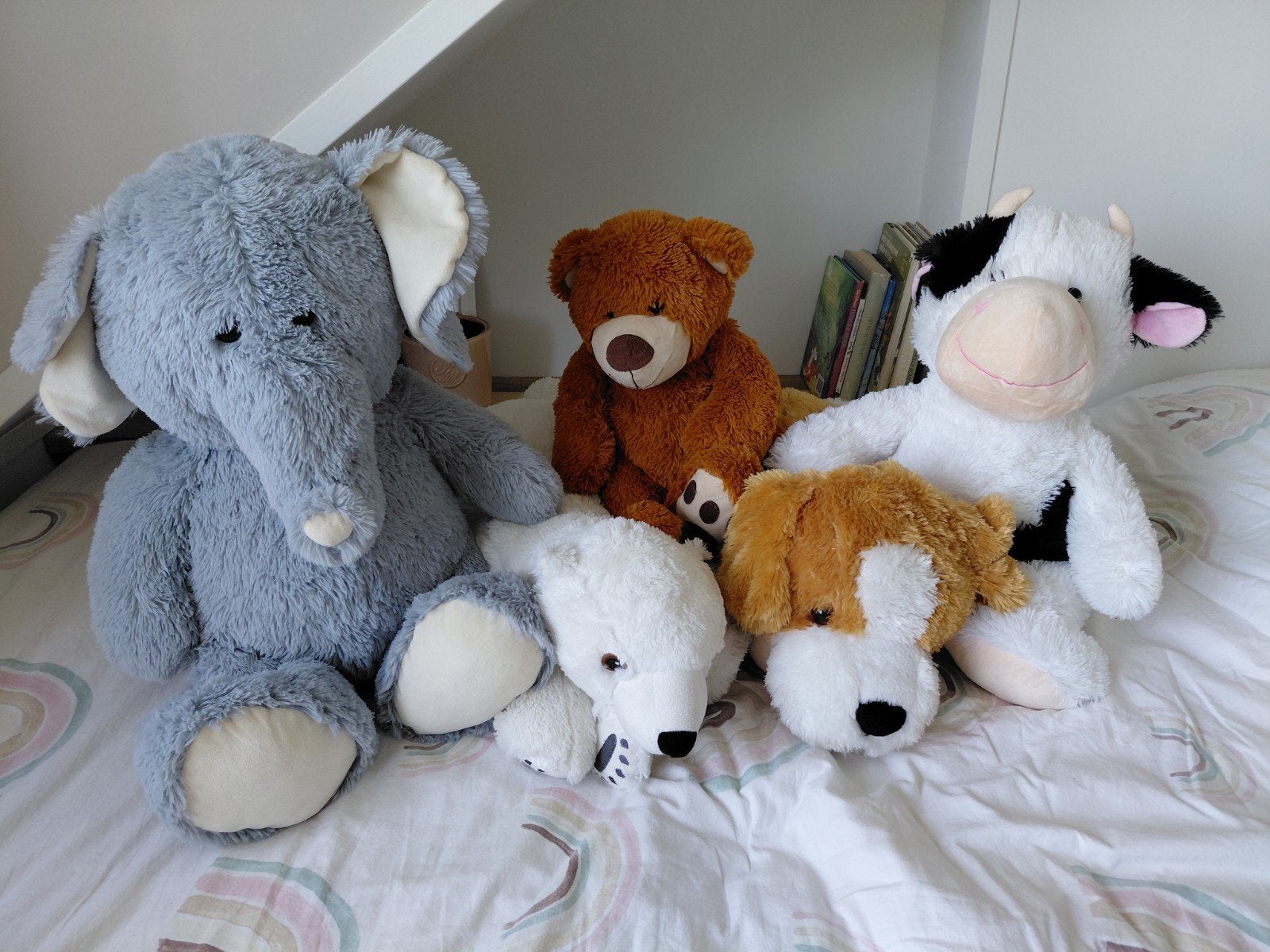 Set grote knuffels te koop, Ophalen, Zo goed als nieuw, Overige typen, Middelgroot (20 tot 80 cm)