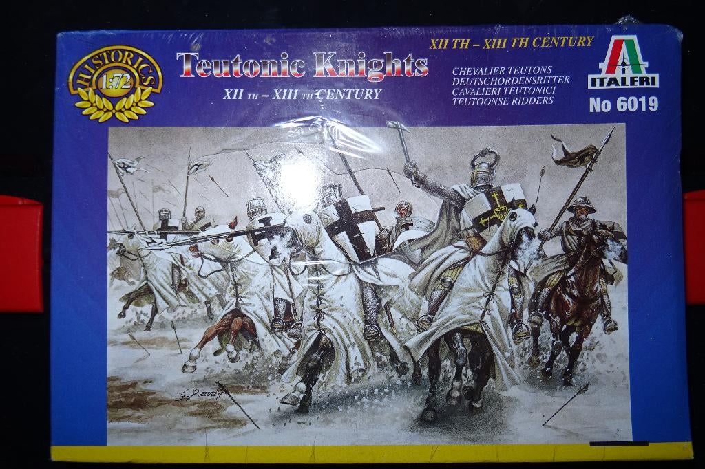 Teutonic knights 6019 set 1, Hobby en Vrije tijd, Modelbouw | Figuren en Diorama's, Ophalen of Verzenden, Nieuw, 1:35 tot 1:50