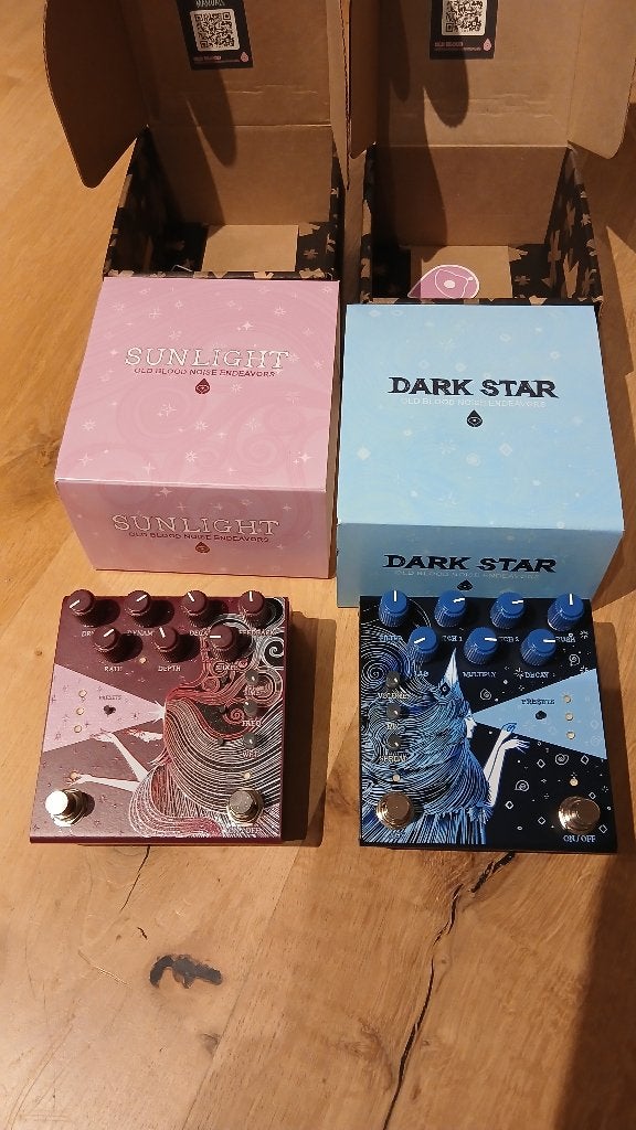 Empress Echosystem en Old Blood Noise Endouvears Reverbs, Muziek en Instrumenten, Ophalen of Verzenden, Zo goed als nieuw, Delay of Echo