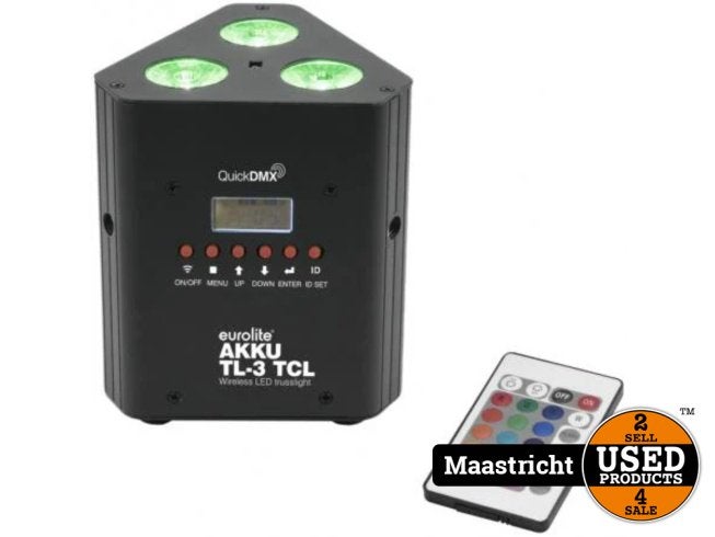 EUROLITE LED TL-3 TCL QUICKDMX, NIEUW IN DOOS | NWPR 155 EUR, Flex Ltd., Nieuw, https://flex.com/contact-us, Nobelstraat 10, 5807 GA Oostrum LB, Limburg, Nederland