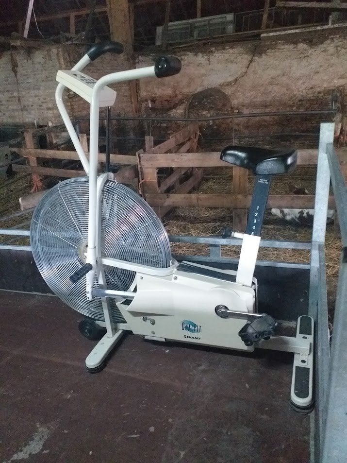 home trainer, Ophalen, Gebruikt, Crosstrainer, Metaal