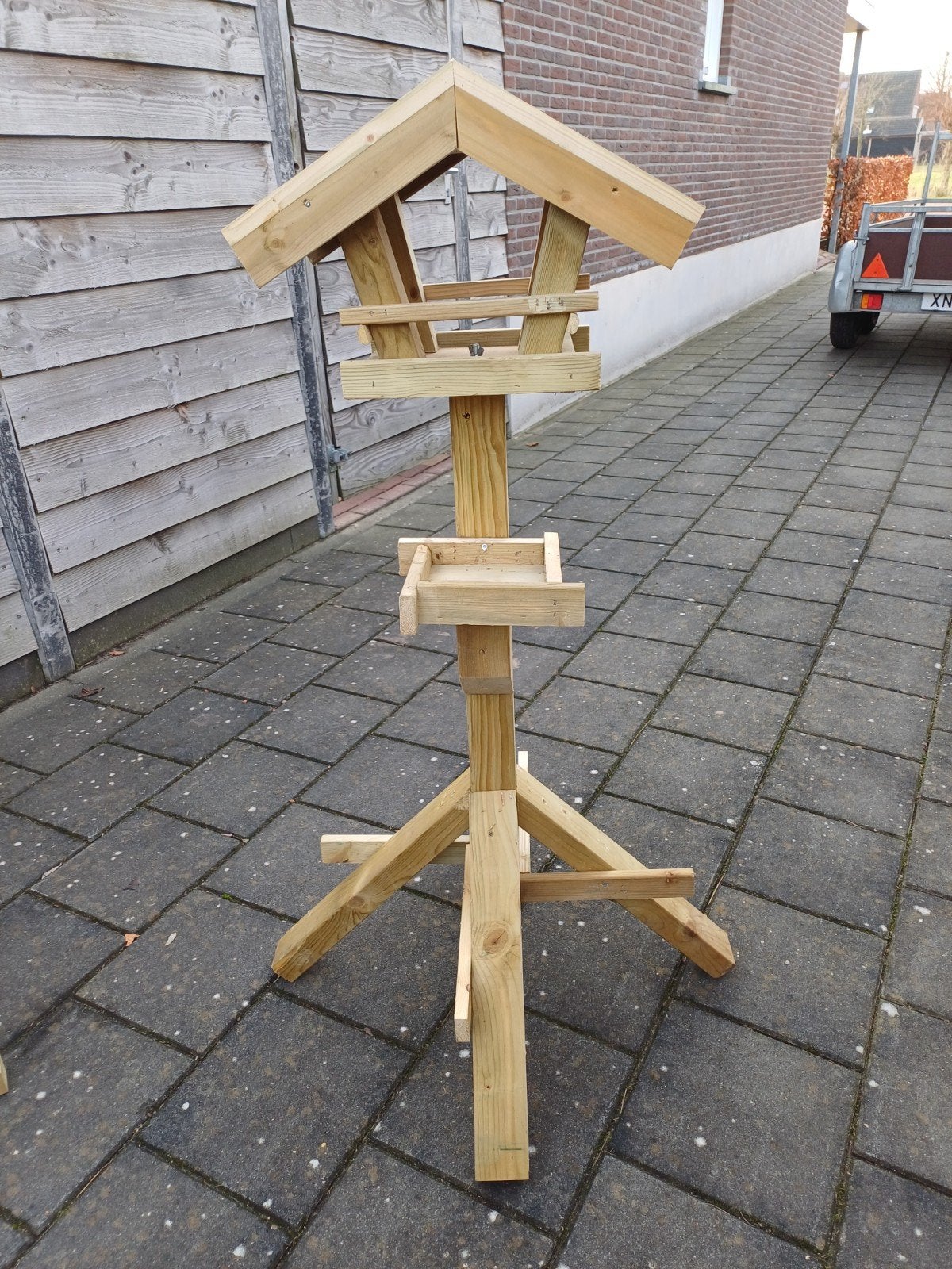 Vogelvoederhuisjes, Ophalen, Nieuw
