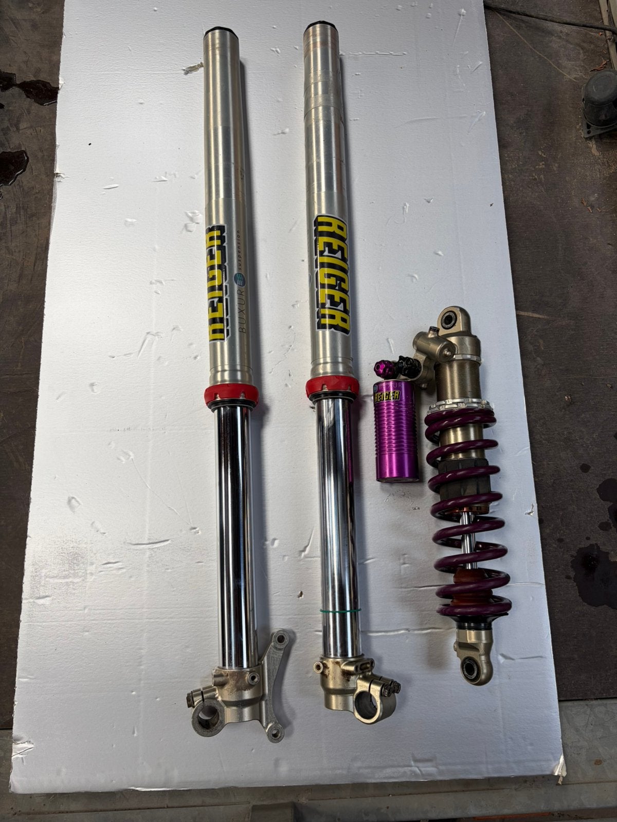 Reiger set ktm sx 85, Ophalen