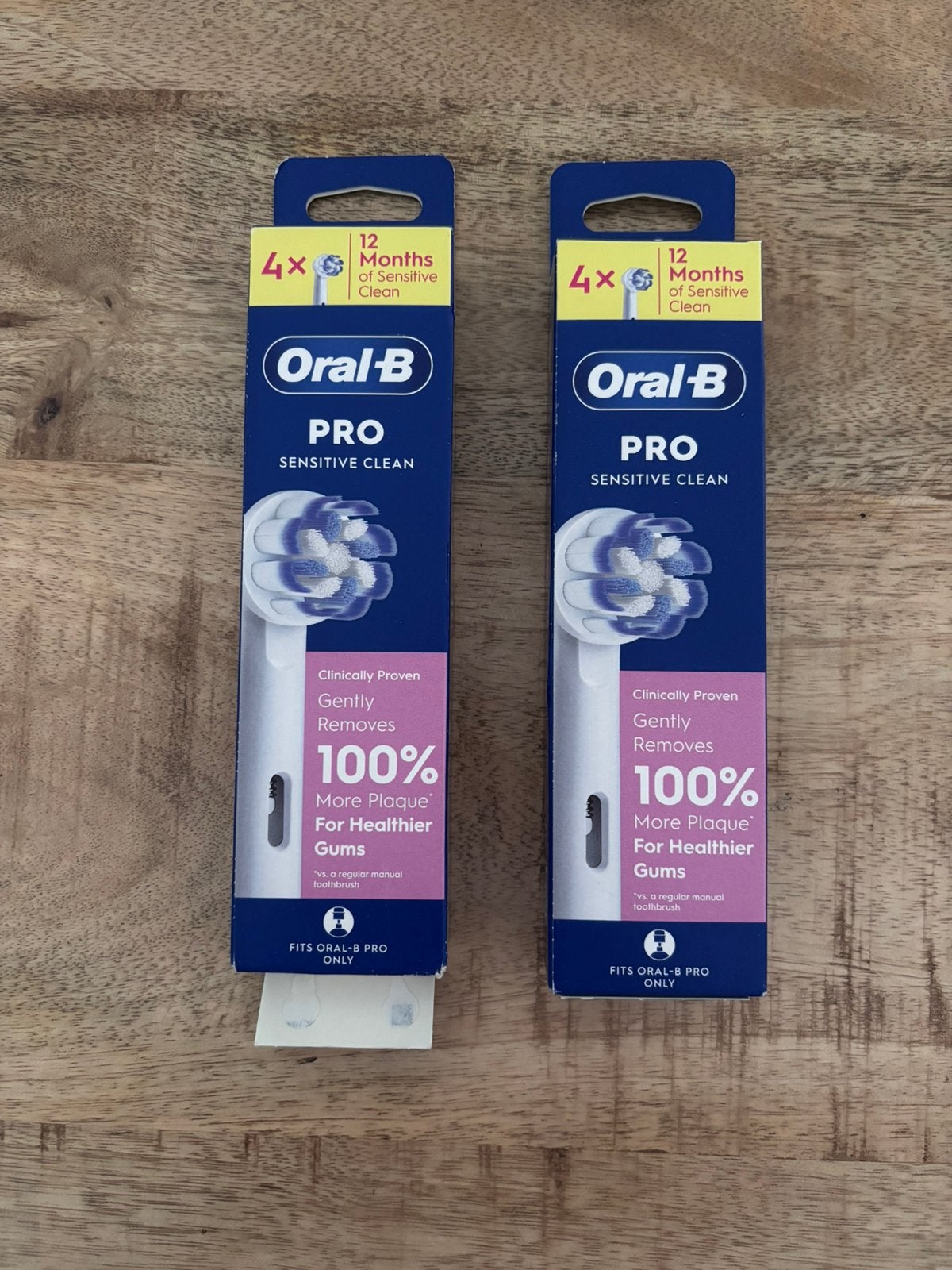 2x Oral-B Pro Sensitive Clean Opzetborstels - Nieuw, Ophalen of Verzenden, Nieuw, Opzetborstel