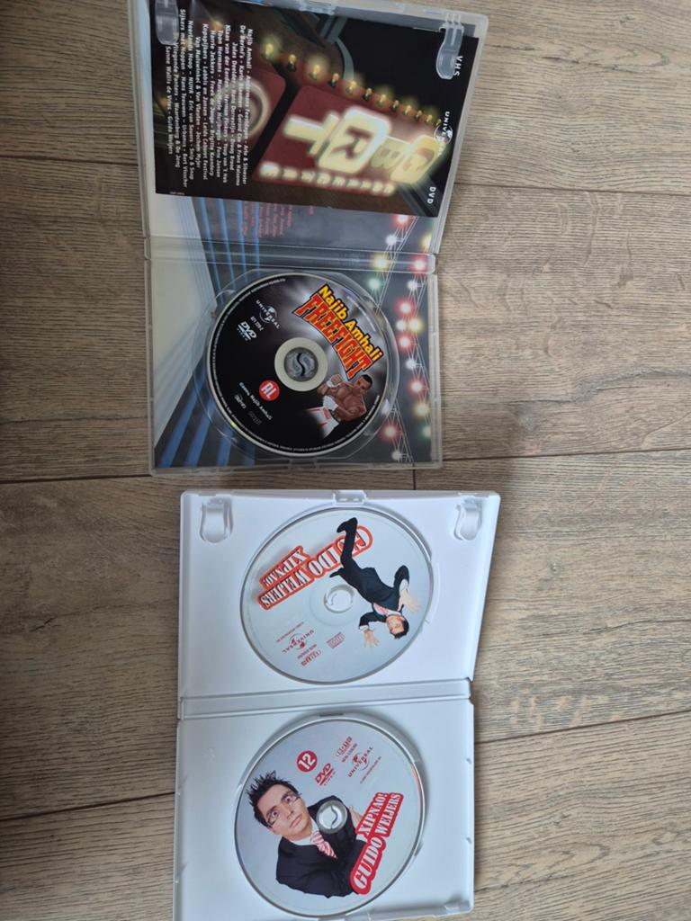 Dvds Guido Weijers en Najib Amhali, Avontuur en Actie, 1 speler, Ophalen of Verzenden, Zo goed als nieuw