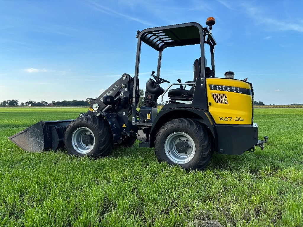 Pitbull X27-36, Ophalen, Wiellader of Shovel