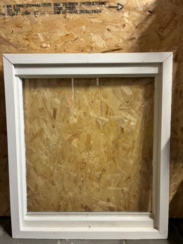 Enkel Glas Raam, Ophalen, Gevelraam of Ruit, Gebruikt, Minder dan 80 cm