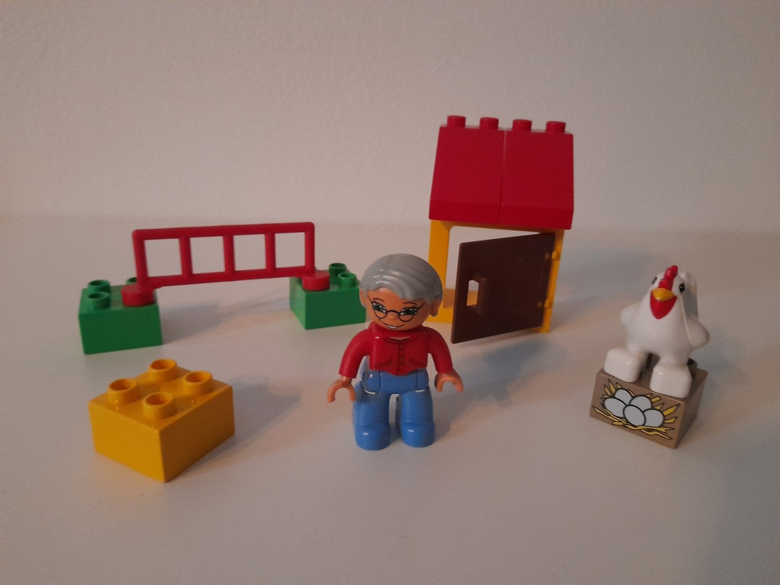 lego Duplo Oma met Kippenhok 5644, Kinderen en Baby's, Speelgoed | Duplo en Lego, Ophalen of Verzenden, Zo goed als nieuw, Duplo