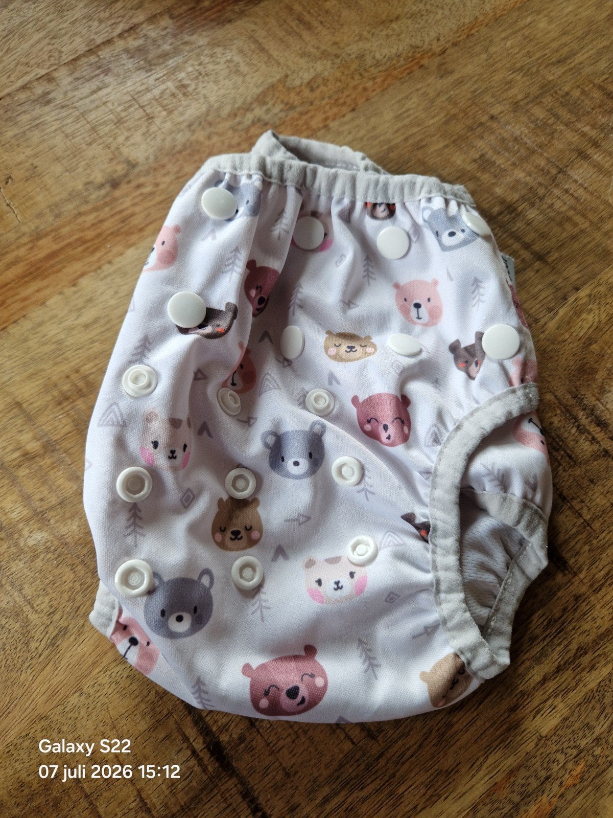 Wasbare zwemluier, Kinderen en Baby's, Gebruikt, HappyBear, Jongetje of Meisje, One size