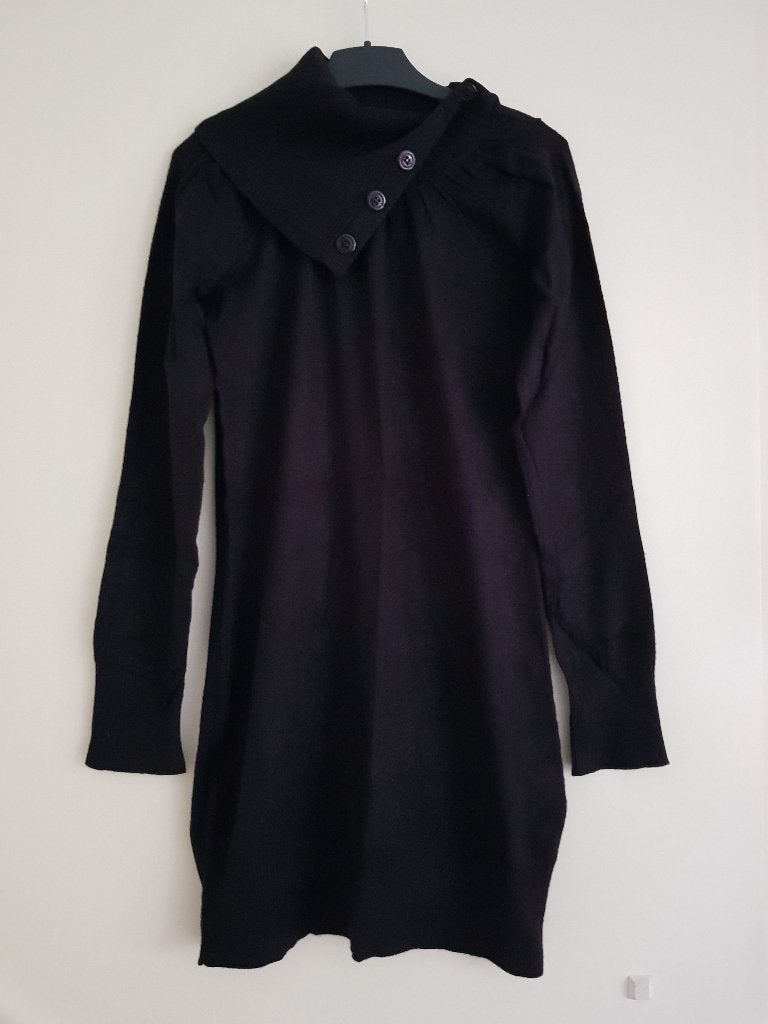 Lange trui voor dames -- maat XS / 34 -- Ichi, Kleding | Dames, Truien en Vesten, Zwart, Ophalen of Verzenden, Zo goed als nieuw