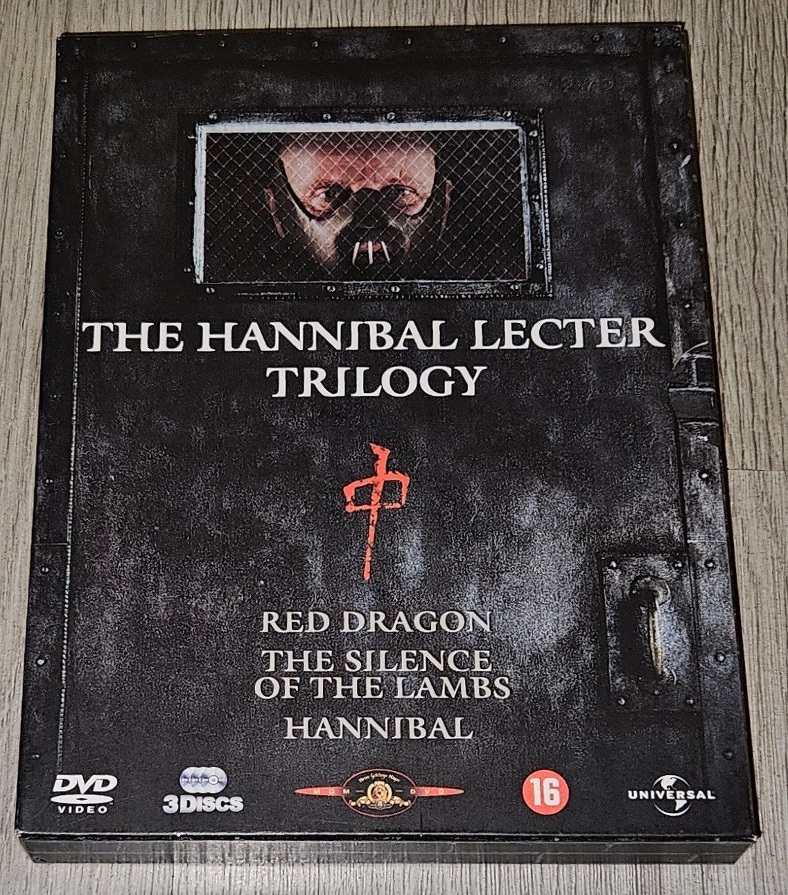 The Hannibal Lecter Trilogy - DVD Boxset (3 Discs), Psychologische thriller, Gebruikt, Vanaf 16 jaar, Spaans
