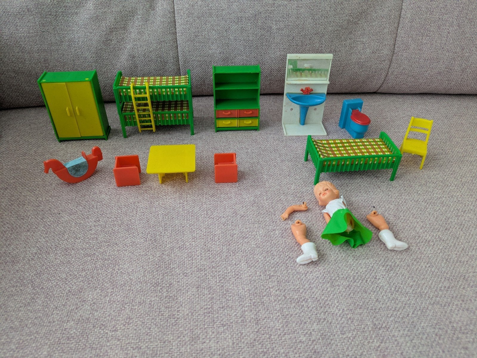Jean W germany poppenhuis kinderkamer, Ophalen of Verzenden, Poppenhuis
