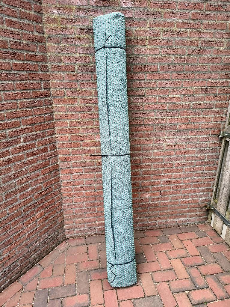 Te koop Grastapijt kunstgras premium grijs velours, Tuin en Terras, Gras en Kunstgras, Ophalen, Zo goed als nieuw, Minder dan 10 m²