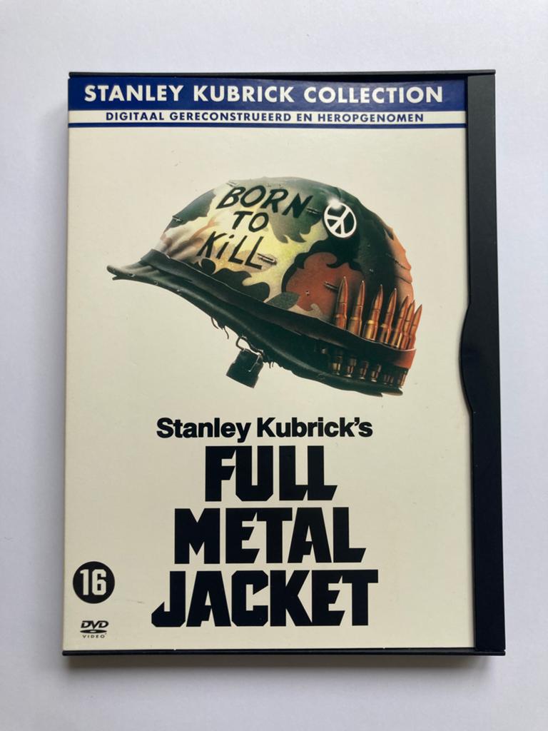 Full Metal Jacket, 1987 / DVD / Snapcase / Stanley Kubrick, Cd's en Dvd's, Dvd's | Drama, Zo goed als nieuw, Historisch of Kostuumdrama