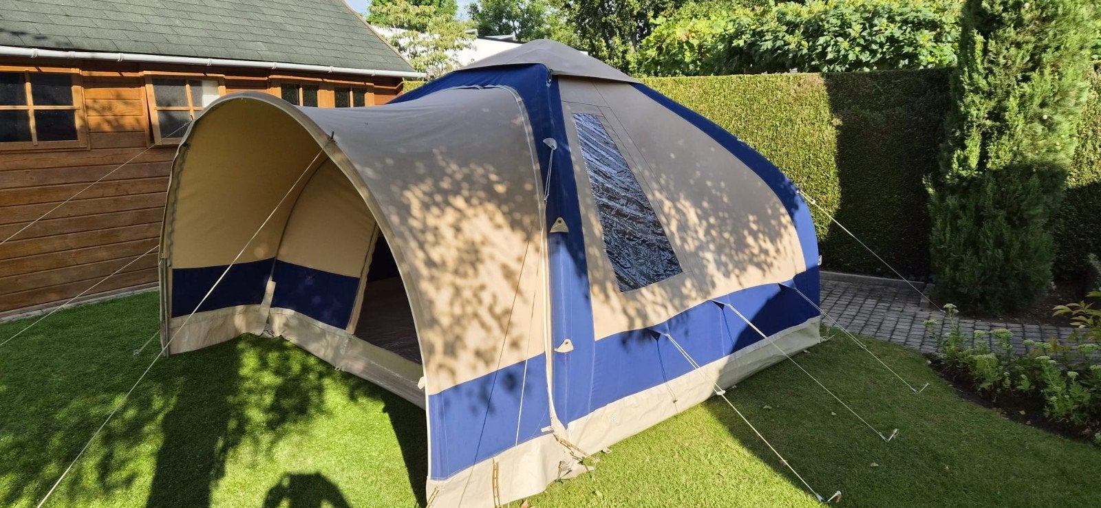 Wilderness vrijbuiter ( karsten model) oppomptent  3x3 mtr, Ophalen, Gebruikt, Tot en met 4