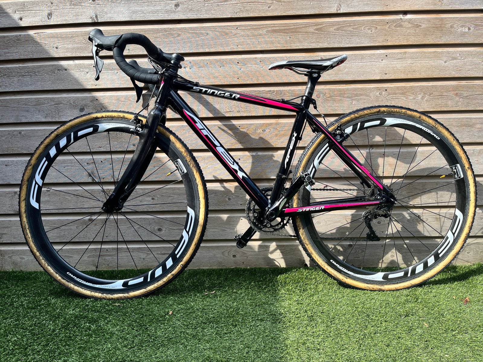 Apex Stinger Cyclocrossfiets - Jeugdverzet & Carbon Wielen, Gebruikt, Aluminium, Minder dan 49 cm, Meer dan 20 versnellingen