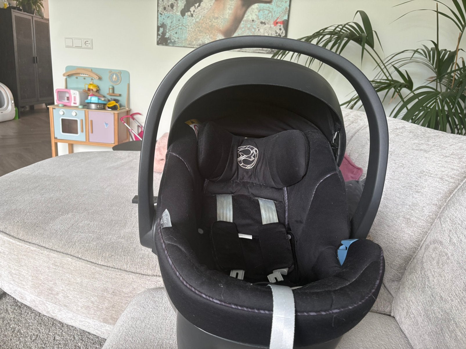 Autostoel cybex gold aton 5, Autogordel, Zo goed als nieuw, 0 t/m 13 kg, Ophalen