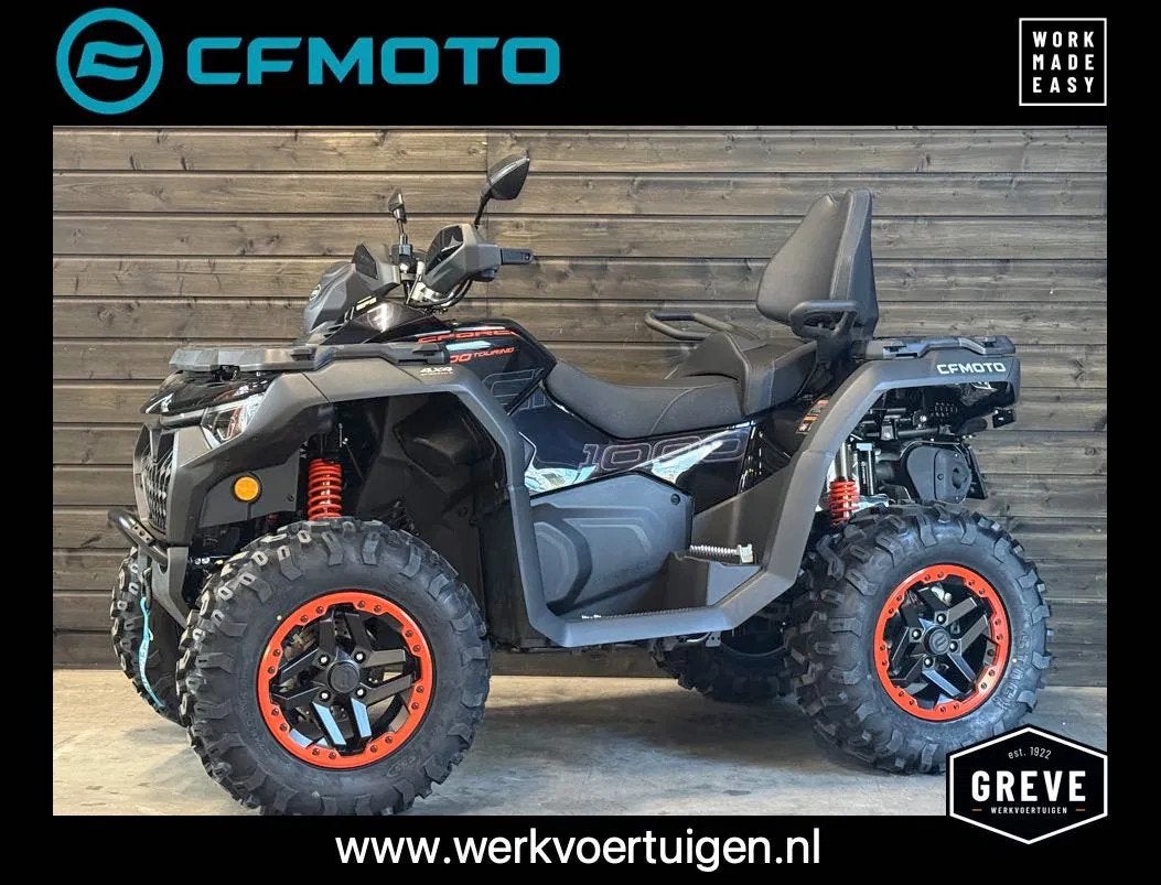 CFMOTO CFORCE 1000 TOURING PREMIUM L7e 4x4 (nieuw), Motoren, Quads en Trikes, NL, Greve Werkvoertuigen, Meer dan 35 kW, 963 cc