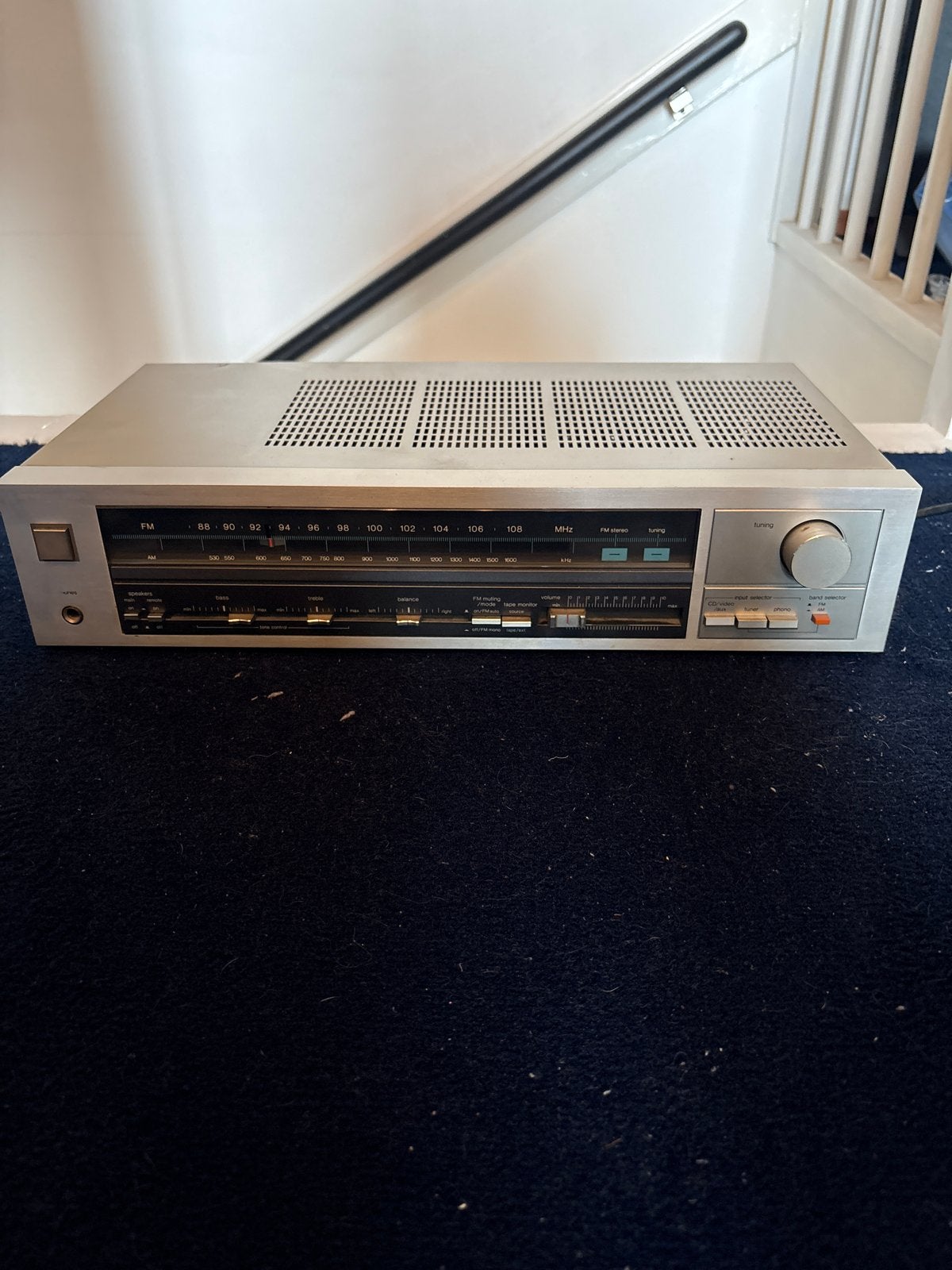 Defecte Technics SA-120 Stereo Receiver - Voor onderdelen/re, Niet werkend, 120 watt of meer, Stereo, Ophalen