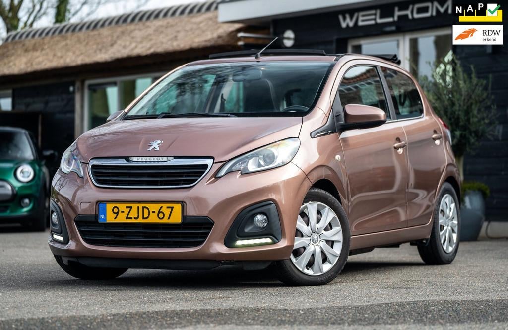 Peugeot 108 1.0 VTi Active Top Cabrio I Airco I Bluetooth I, Auto's, Peugeot, Voorwielaandrijving, Euro 5, Stof, Gebruikt