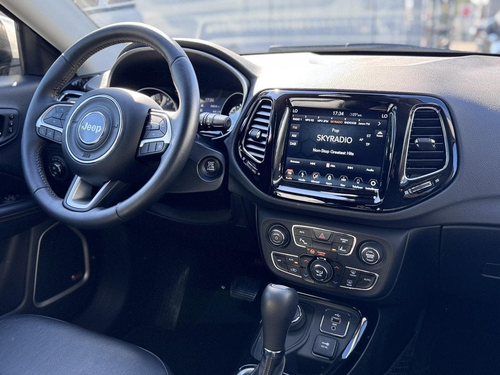 Jeep Compass 1.4 MultiAir Limited 4x4 | Leer | Cruise contro, Auto's, Jeep, Automaat, 450 kg, Gebruikt, Euro 6