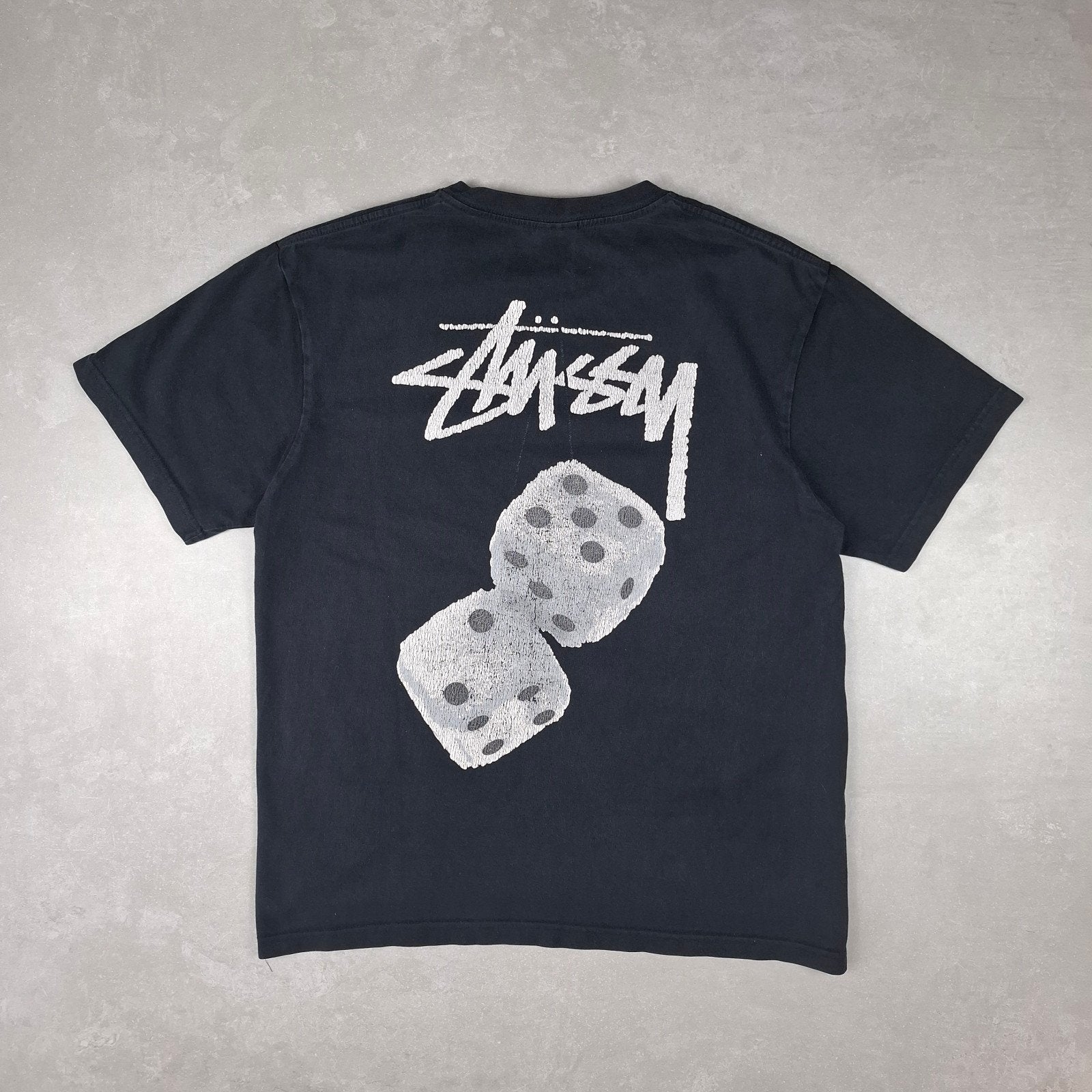 Stüssy Shirt (M) - Nieuwstaat – Limited edition, Kleding | Heren, T-shirts, Zwart, Stussy, Zo goed als nieuw, Verzenden