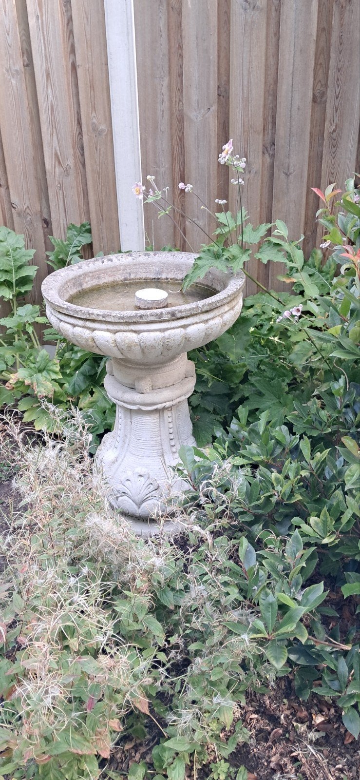 tuin water ornament, fontein? loodzwaar moet snel weg, Tuin en Terras, Ophalen, Gebruikt, Beton, Waterornament