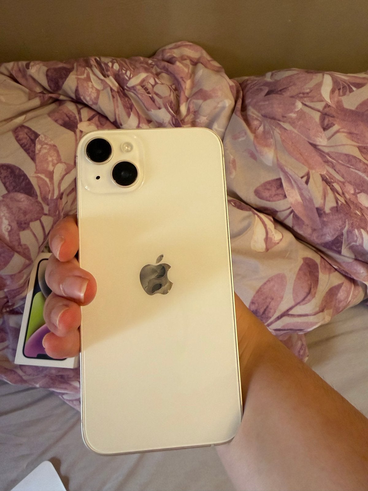 Nieuwe iPhone 14 Plus 128 GB Starlight, Telecommunicatie, Mobiele telefoons | Apple iPhone, 128 GB, IPhone 14 Plus, Wit, Nieuw